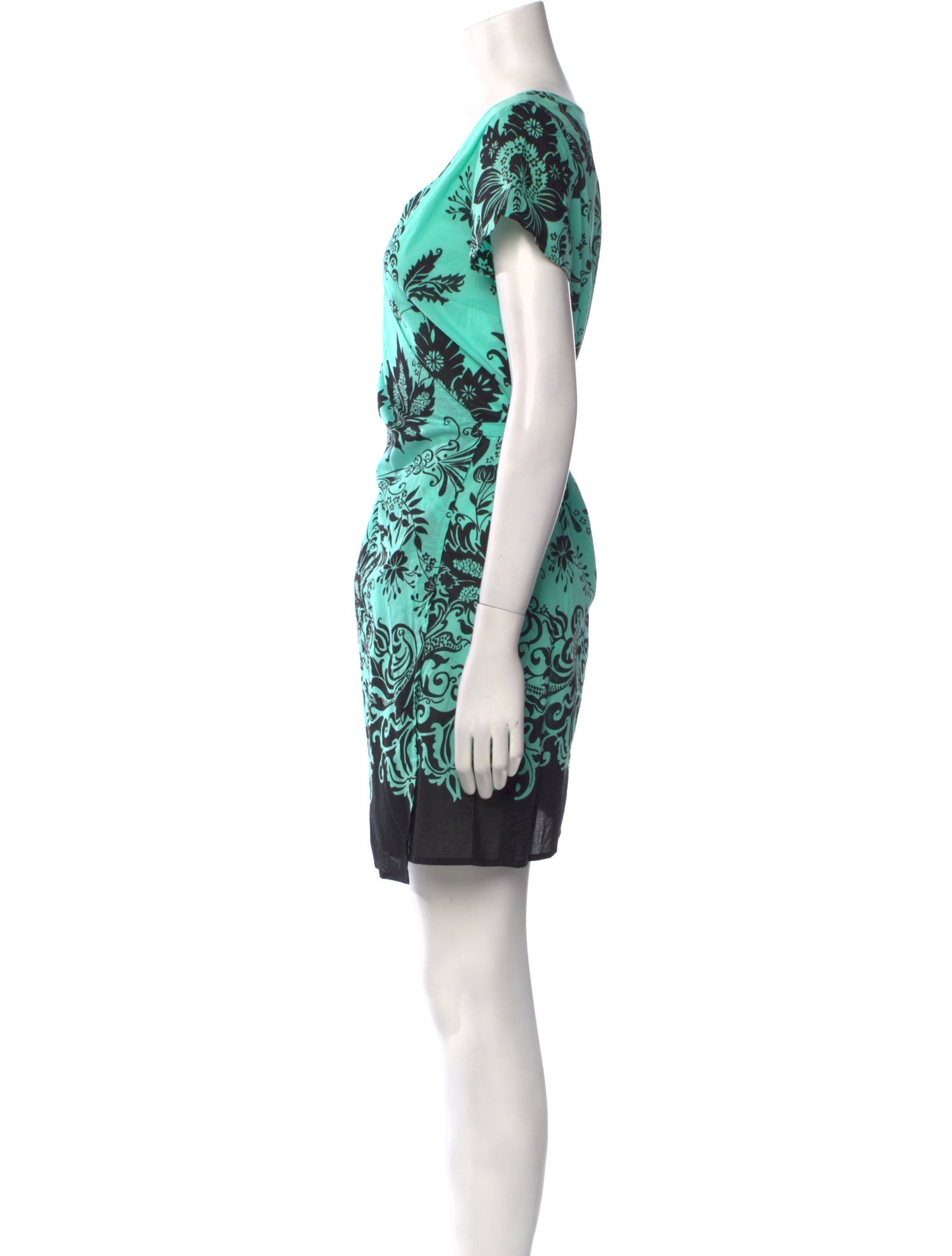 Agnes B. Printed Mini Dress