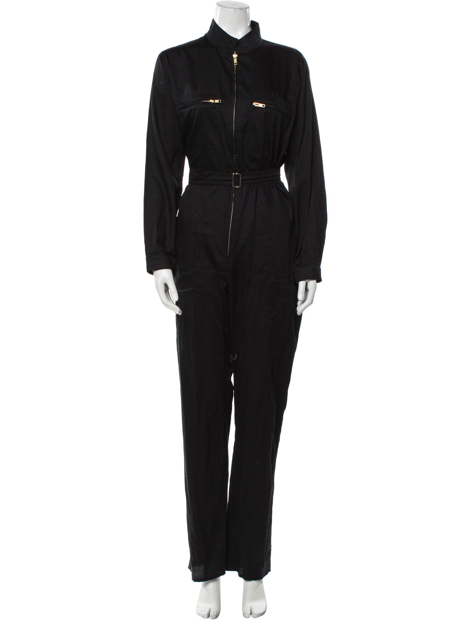 Agnes B. Mock Neck Jumpsuit