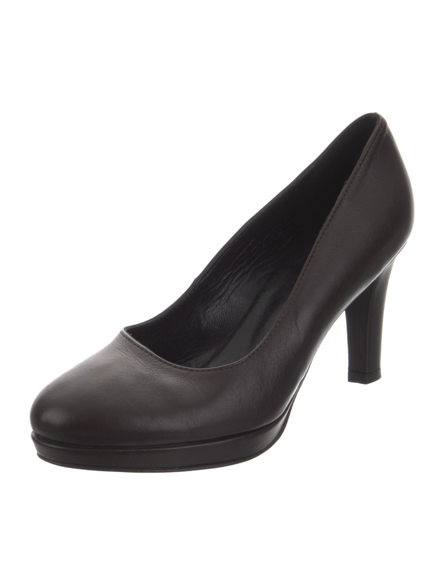 Agnes B. Leather Pumps