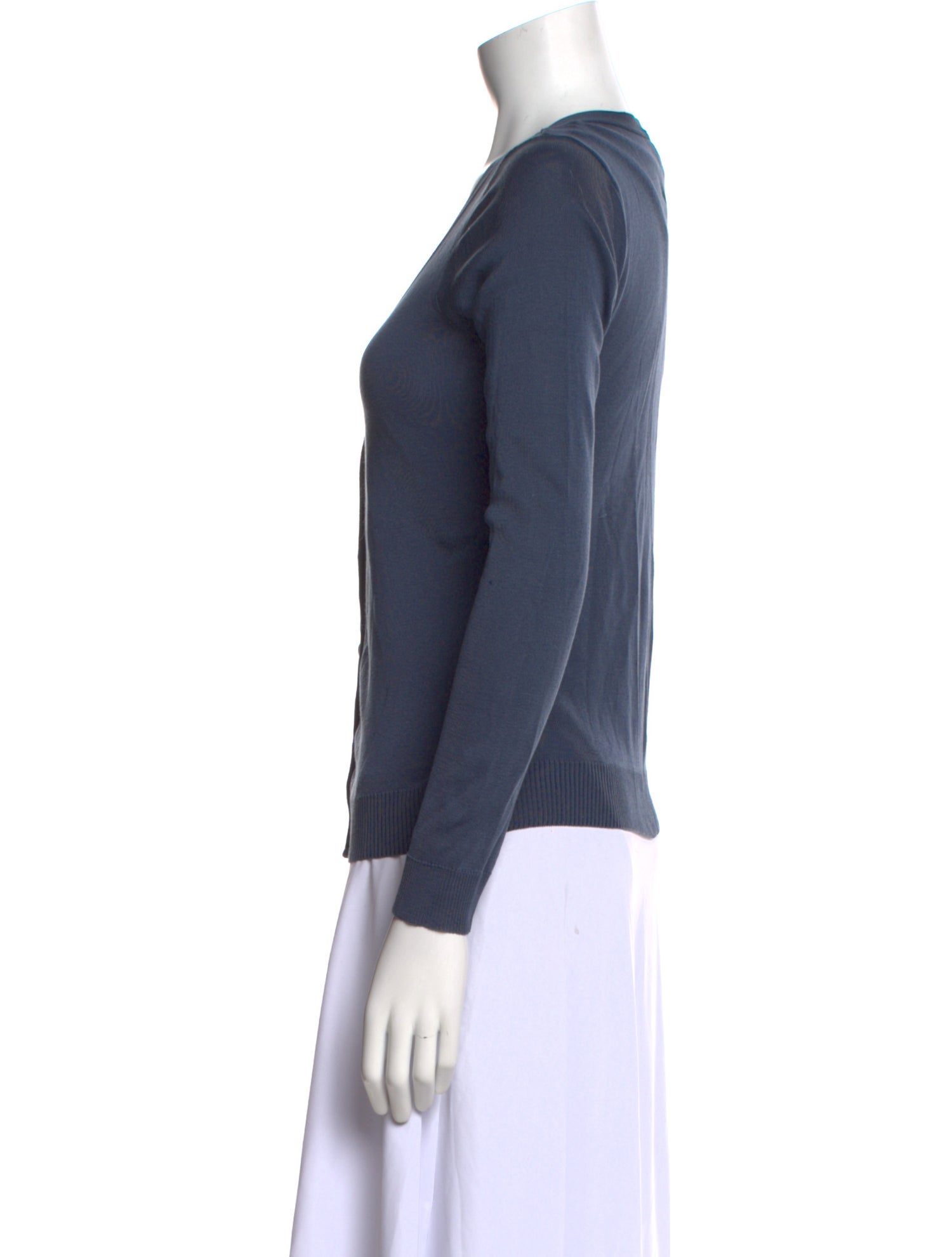 Agnes B. Plunge Neckline Sweater