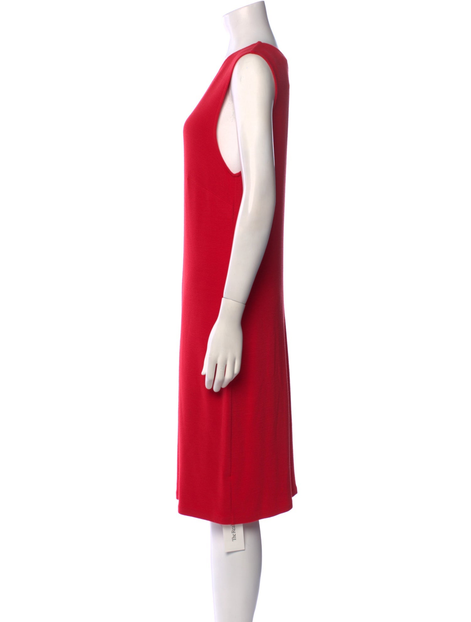 Agnes B. Crew Neck Knee-Length Dress