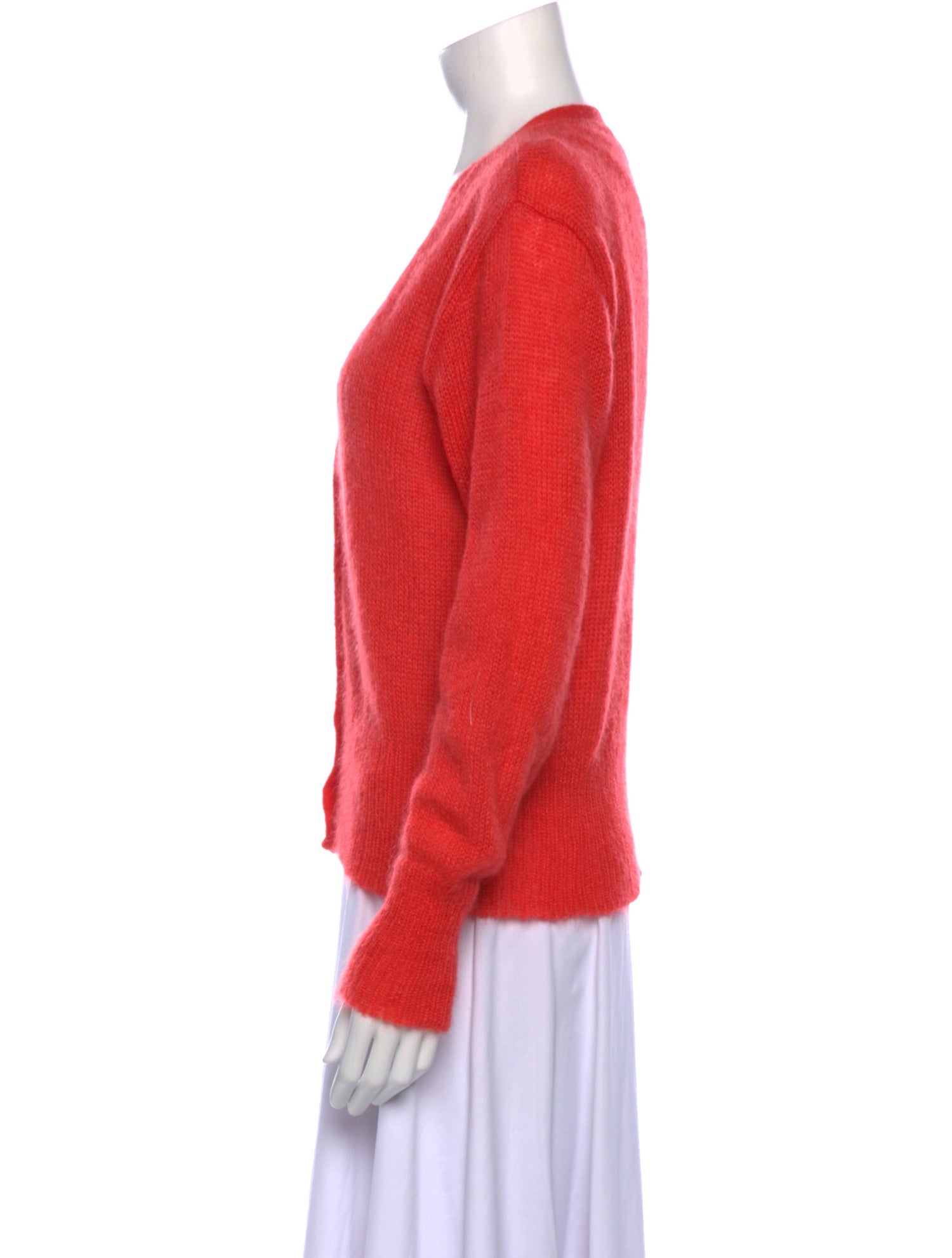 Agnes B. Wool V-Neck Sweater
