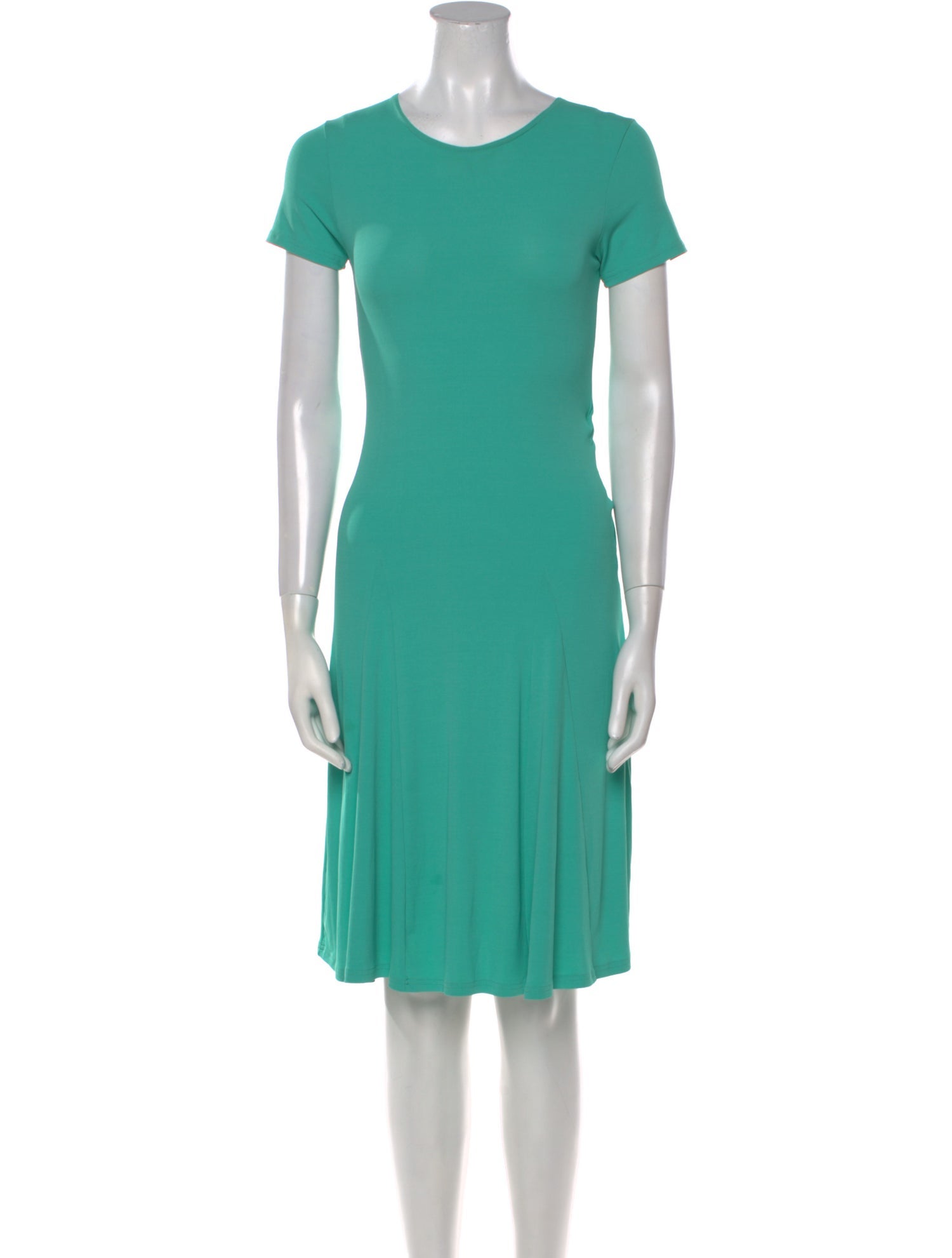 Agnes B. Crew Neck Knee-Length Dress