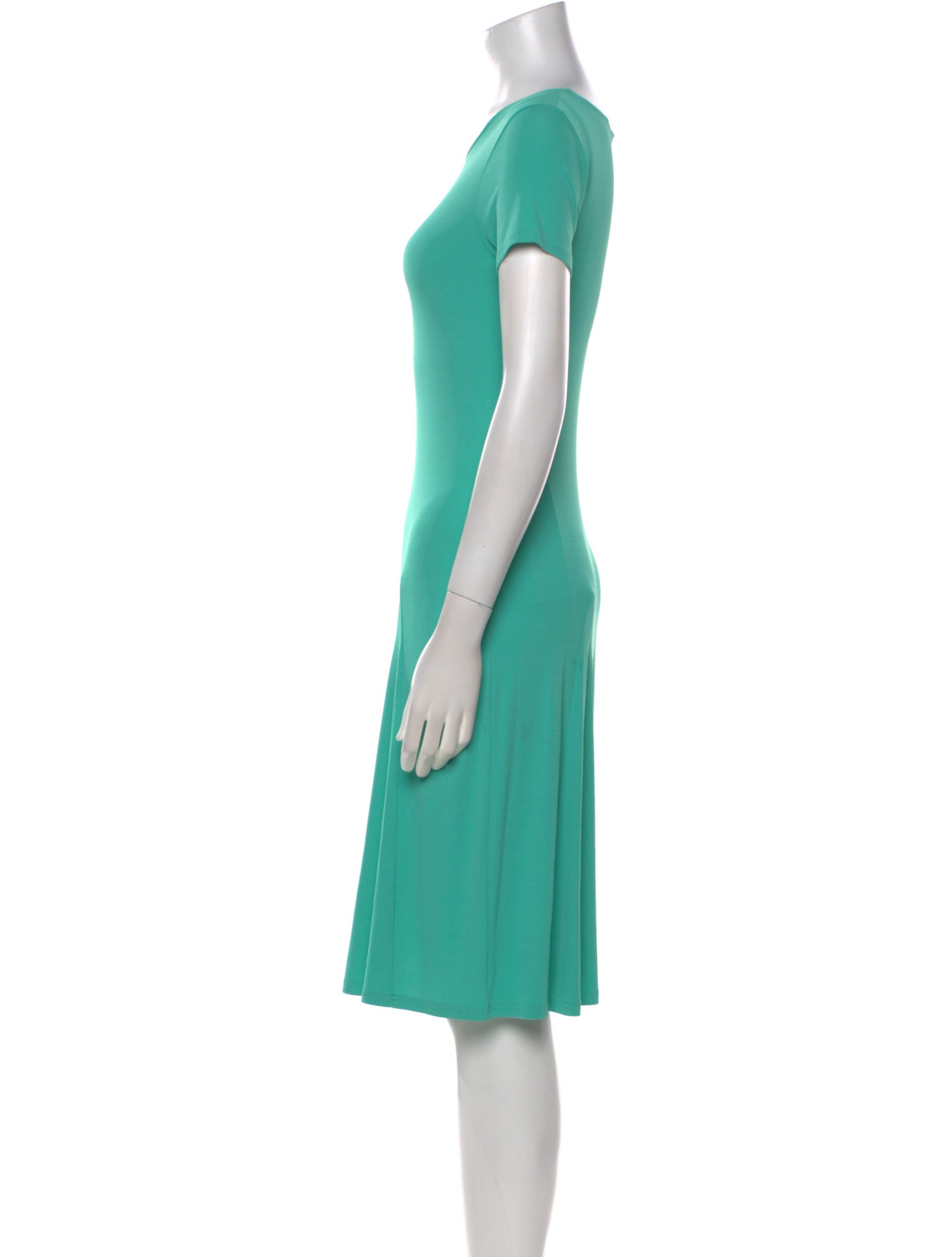 Agnes B. Crew Neck Knee-Length Dress