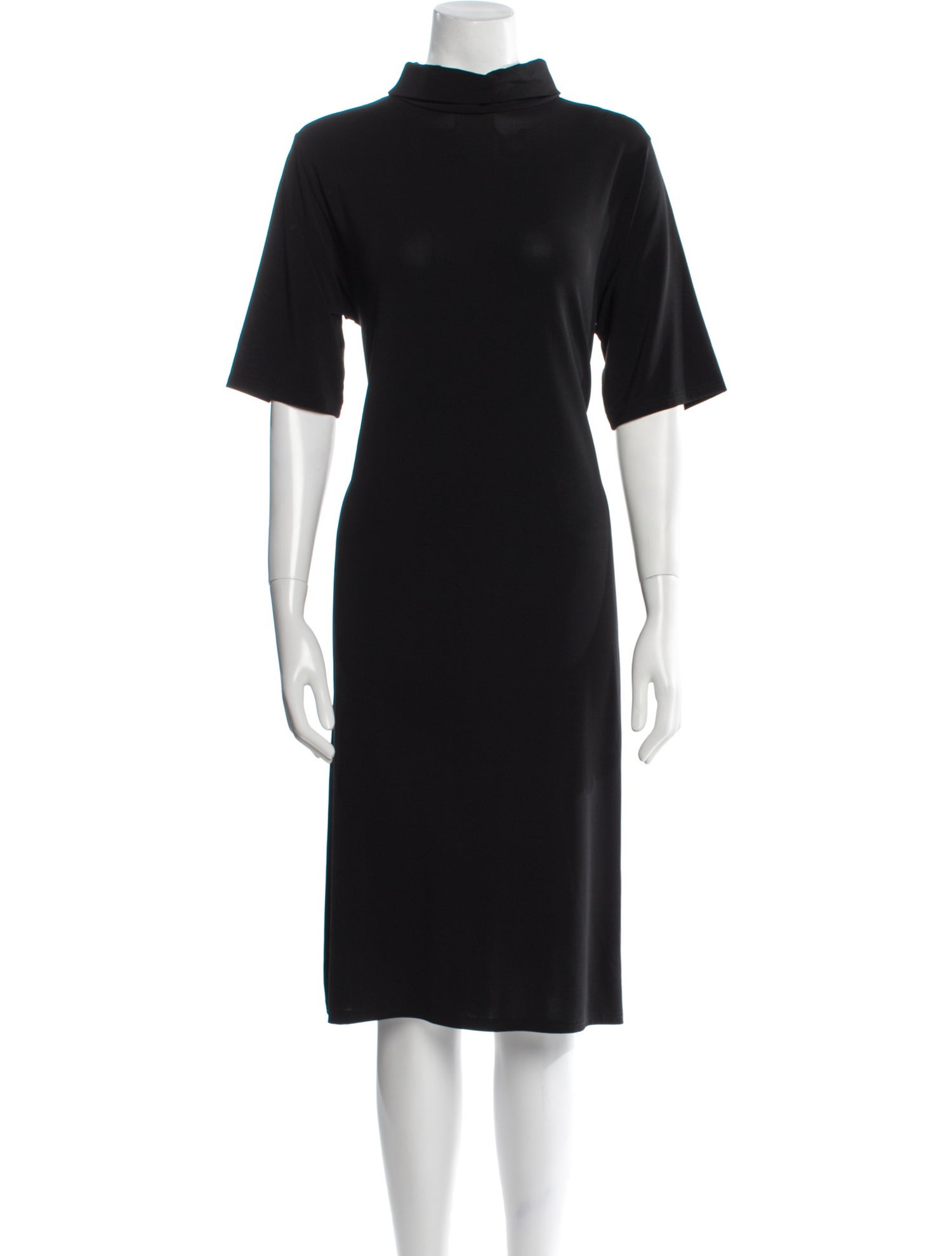 Agnes B. Turtleneck Midi Length Dress