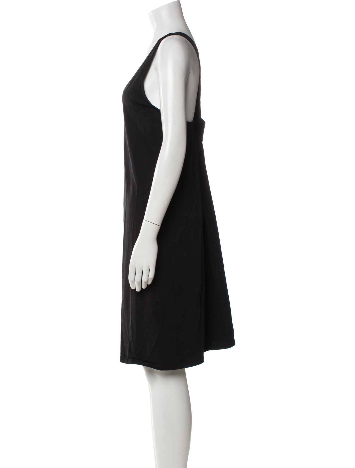 Agnes B. V-Neck Knee-Length Dress