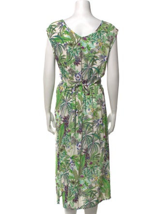 Agnes B. Silk Long Dress