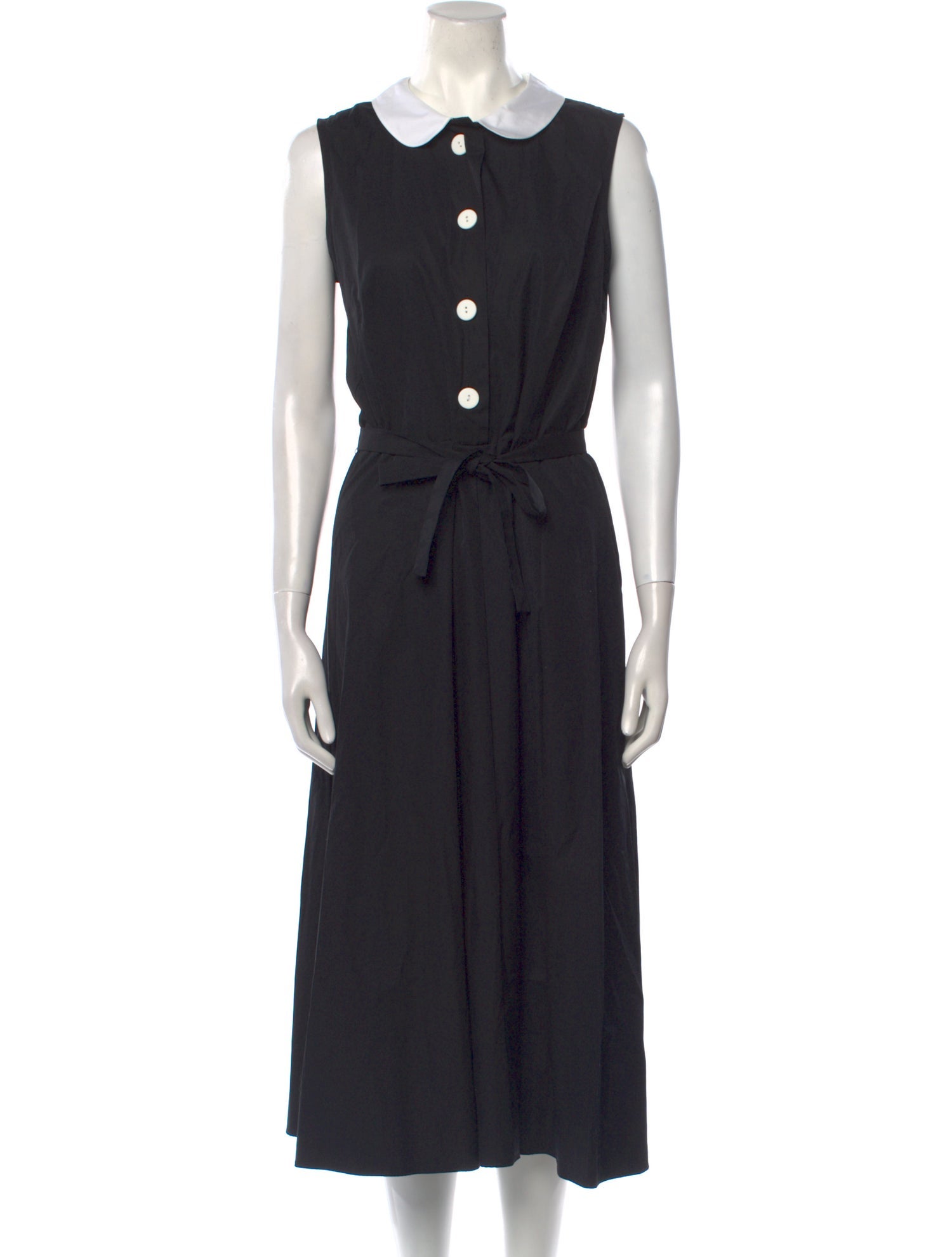 Agnes B. Crew Neck Long Dress