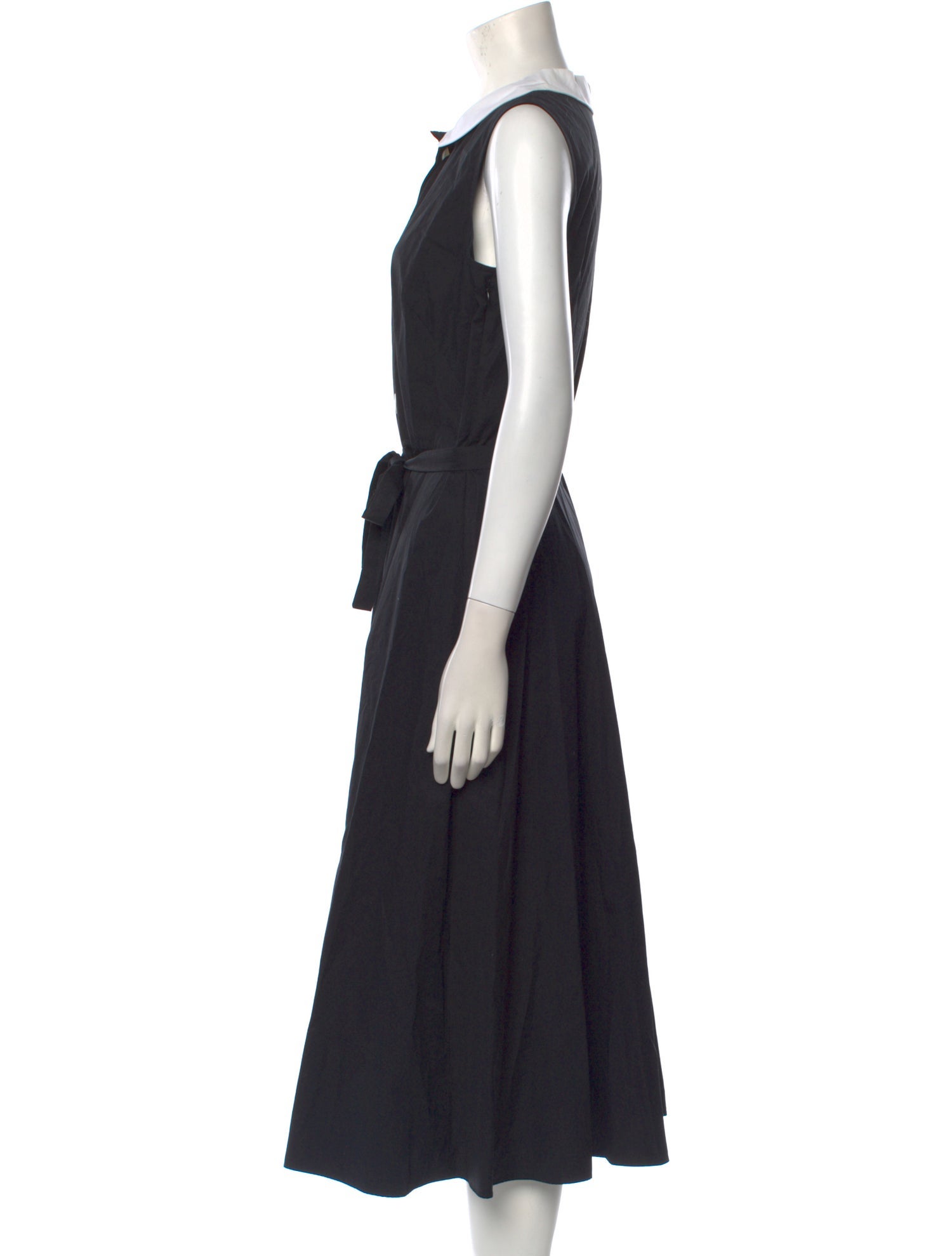 Agnes B. Crew Neck Long Dress