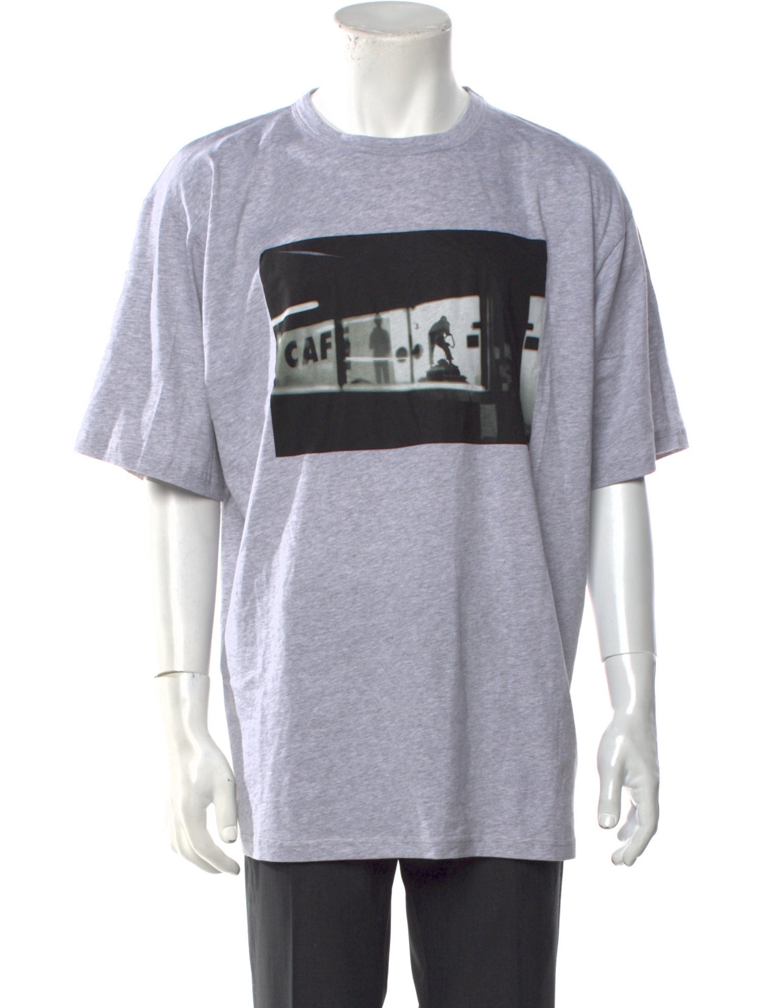 Agnes B. Graphic Print Crew Neck T-Shirt