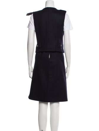 Agnes B. Wool Skirt Set