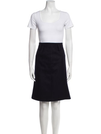 Agnes B. Wool Skirt Set