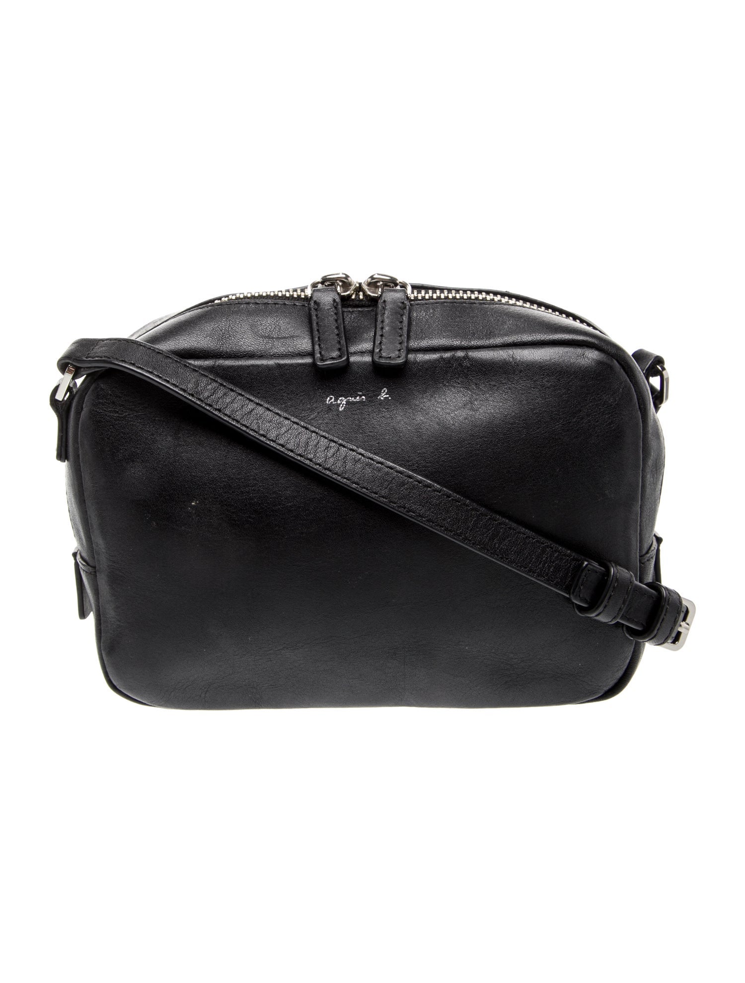 Agnes B. Leather Crossbody Bag