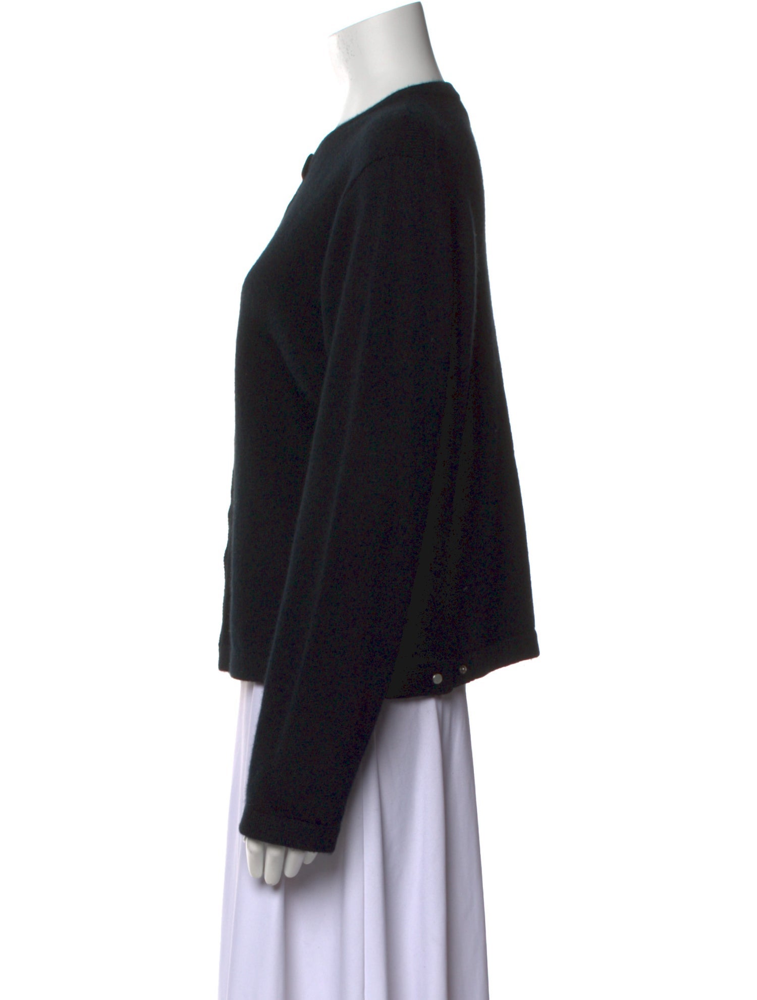 Agnes B. Cashmere Crew Neck Sweater