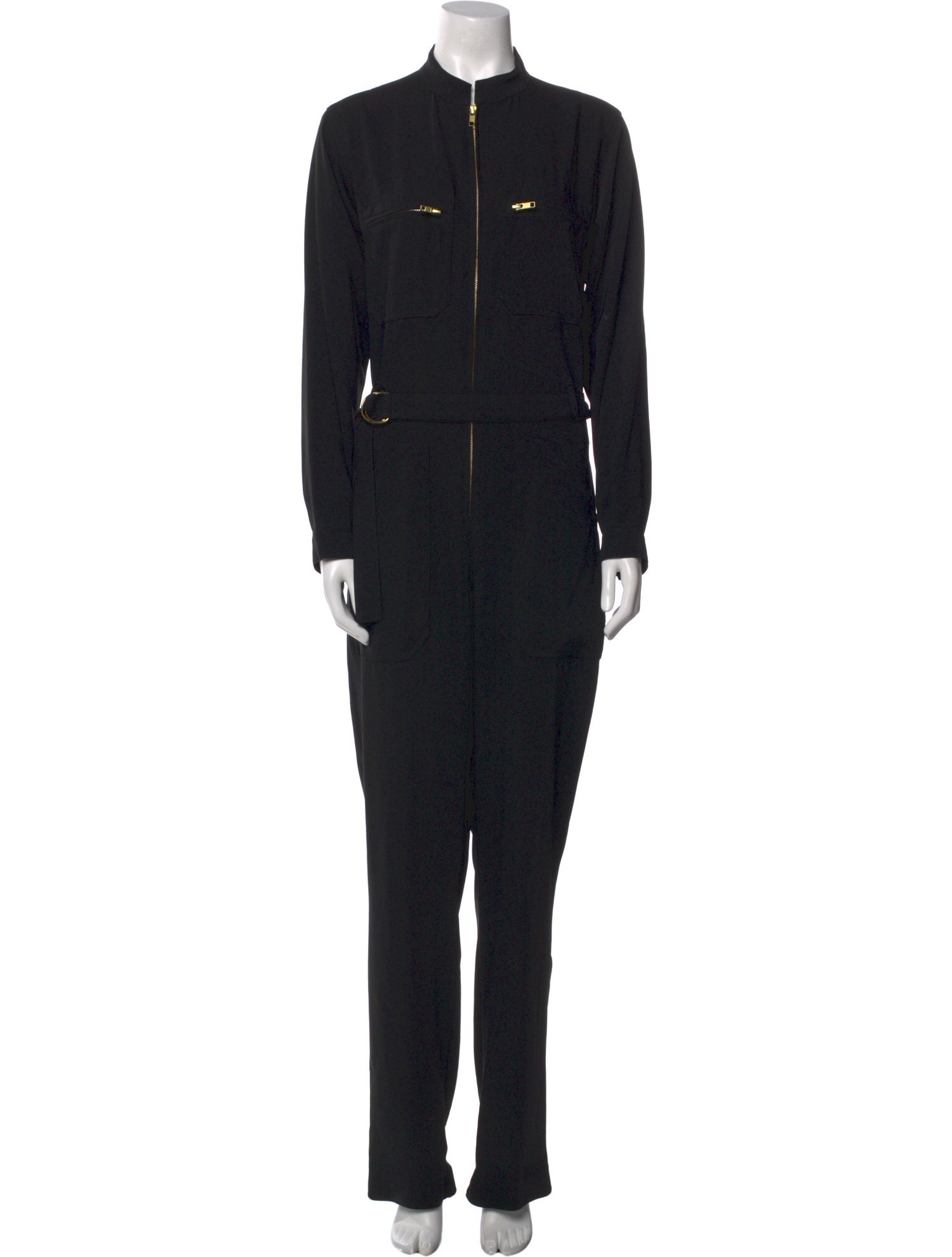 Agnes B. Mock Neck Jumpsuit