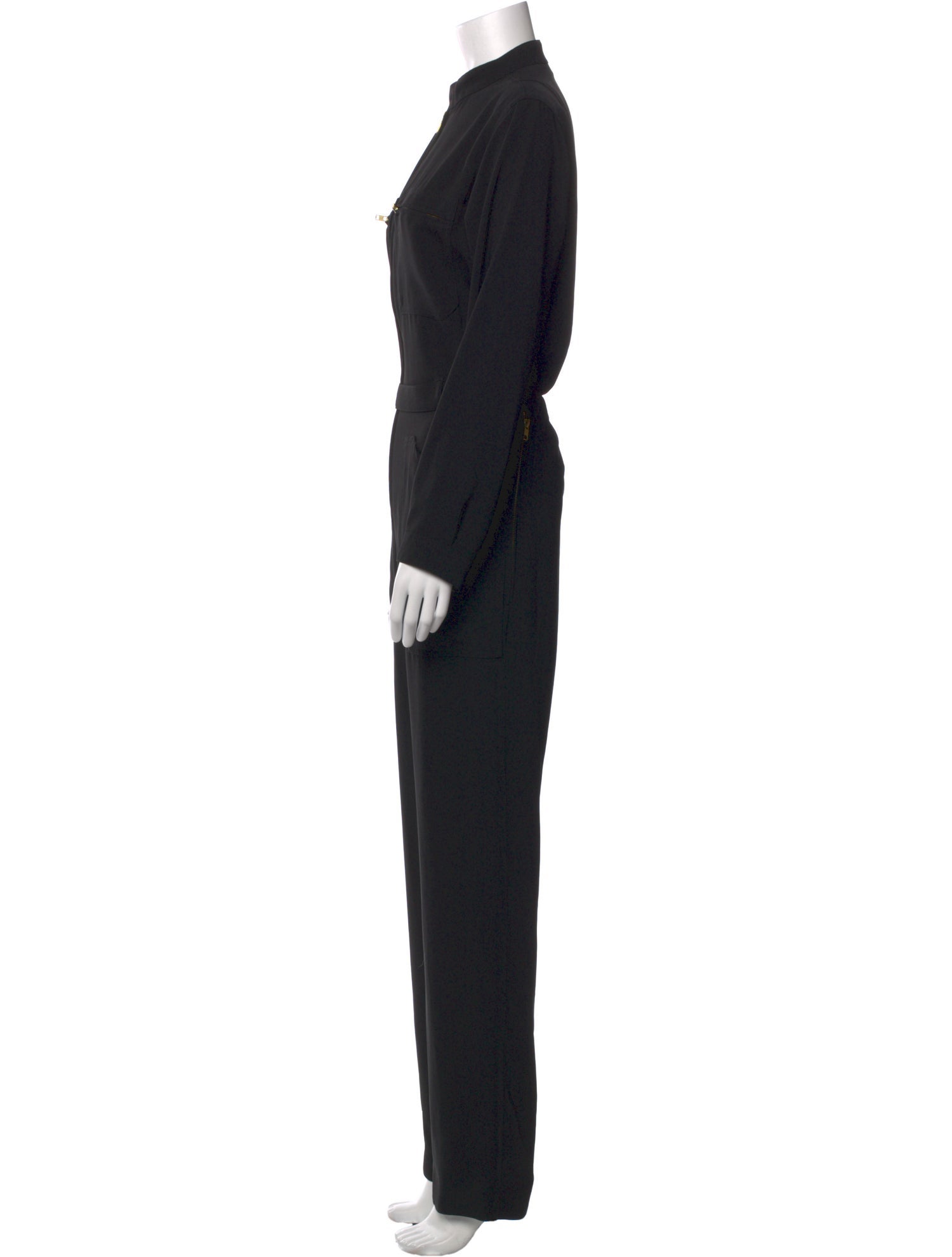 Agnes B. Mock Neck Jumpsuit