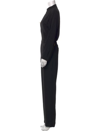 Agnes B. Mock Neck Jumpsuit