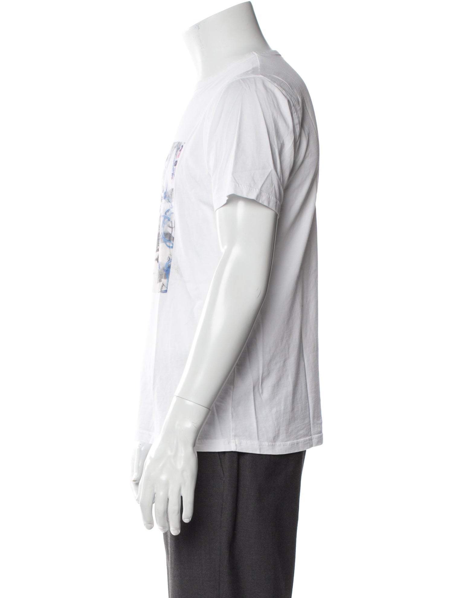 Agnes B. Graphic Print Crew Neck T-Shirt