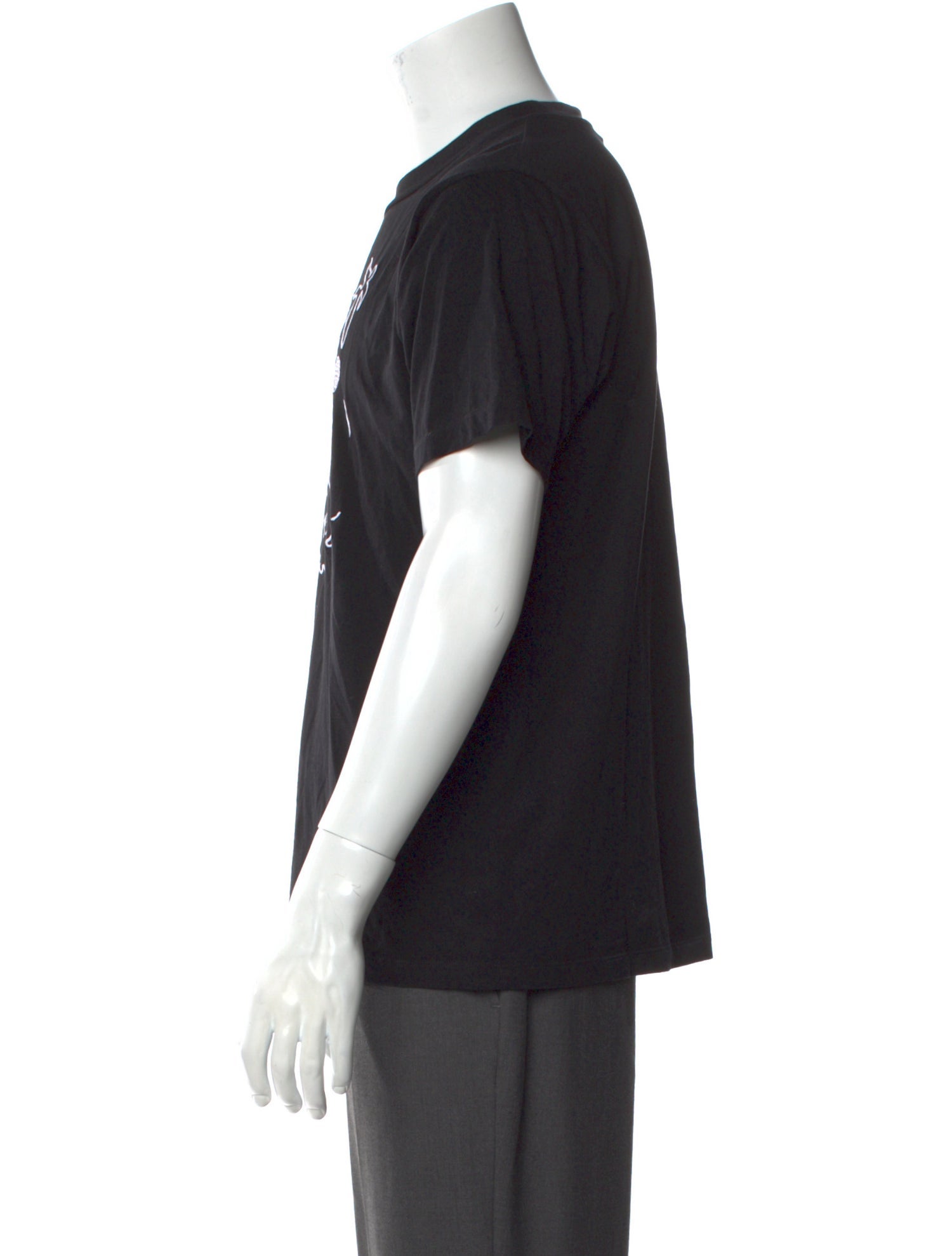 Agnes B. Graphic Print Crew Neck T-Shirt