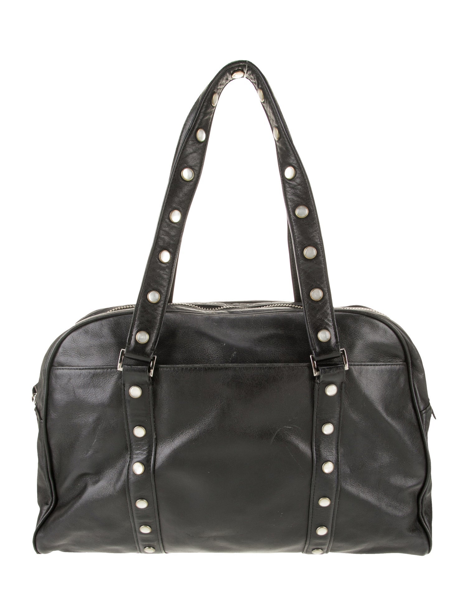 Agnes B. Leather Shoulder Bag