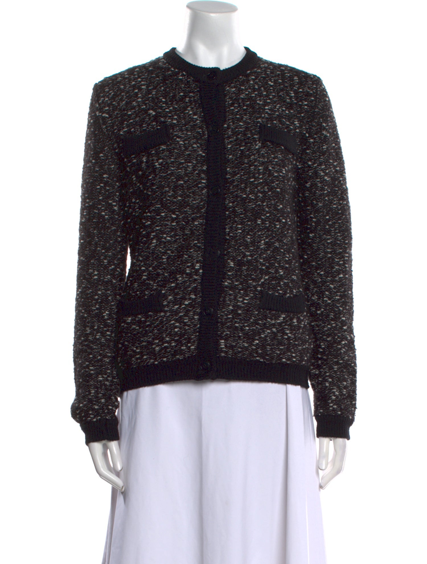 Agnes B. Wool Crew Neck Sweater