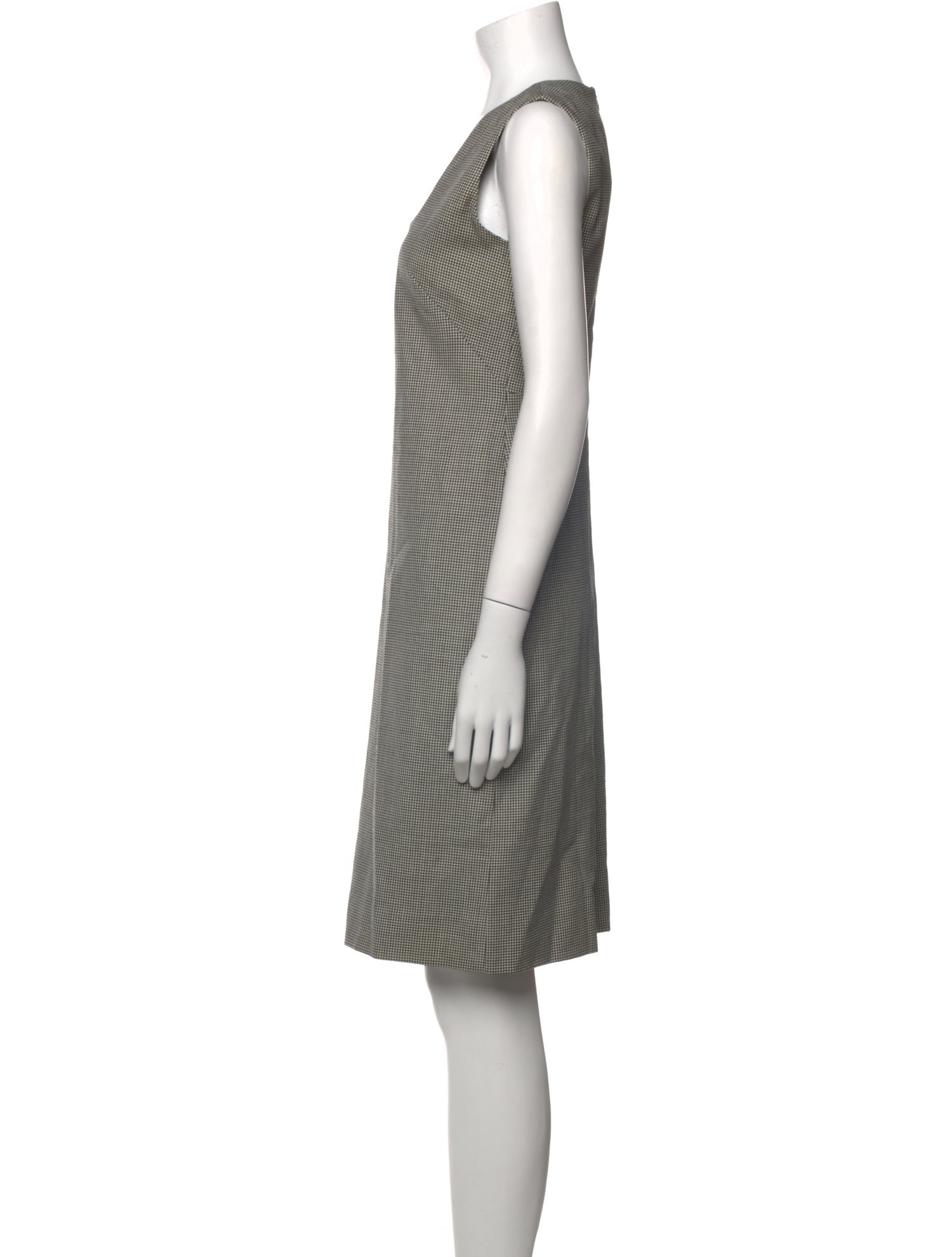 Agnes B. Wool Knee-Length Dress