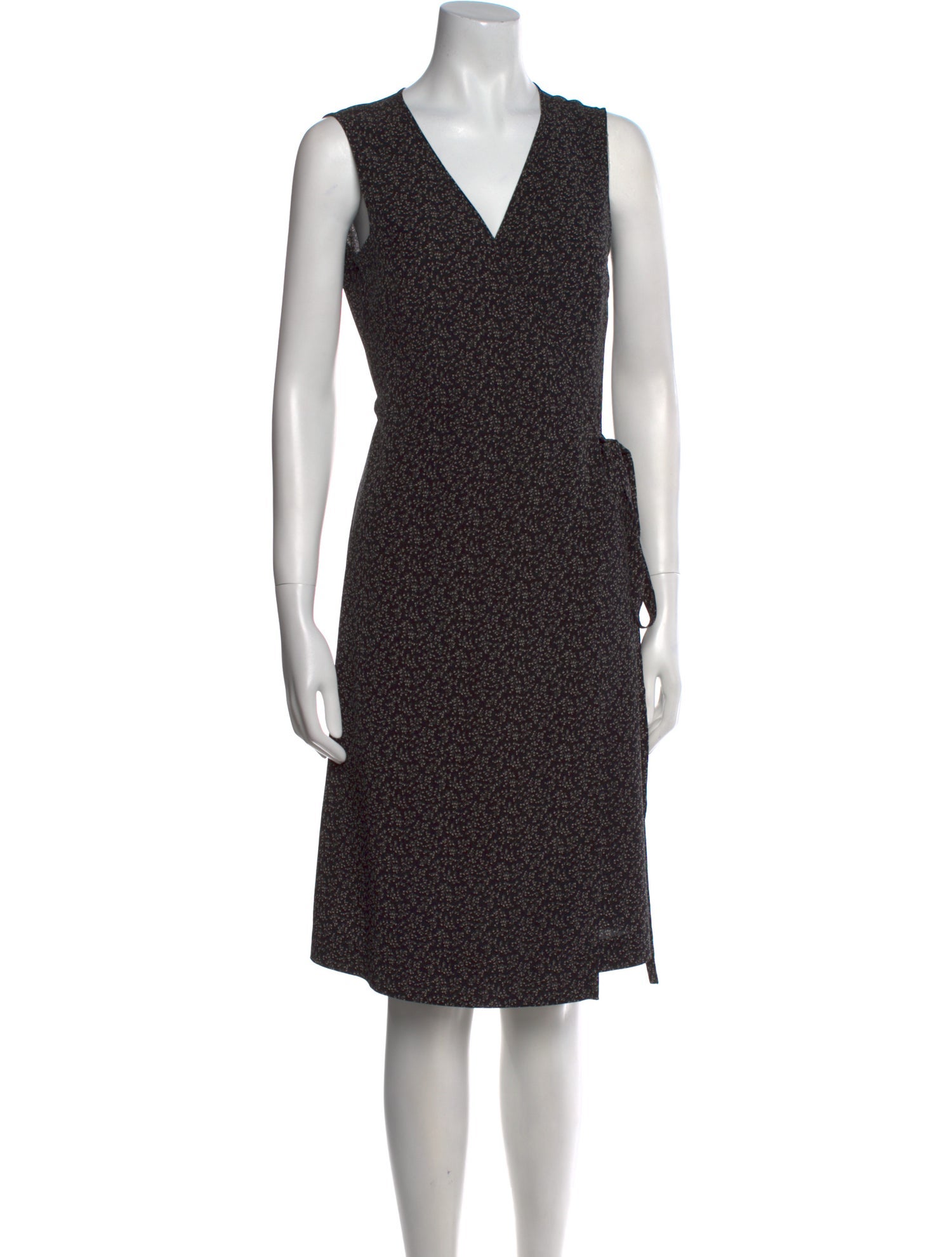 Agnes B. Printed Knee-Length Dress