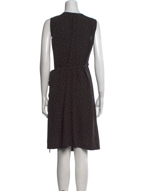 Agnes B. Printed Knee-Length Dress