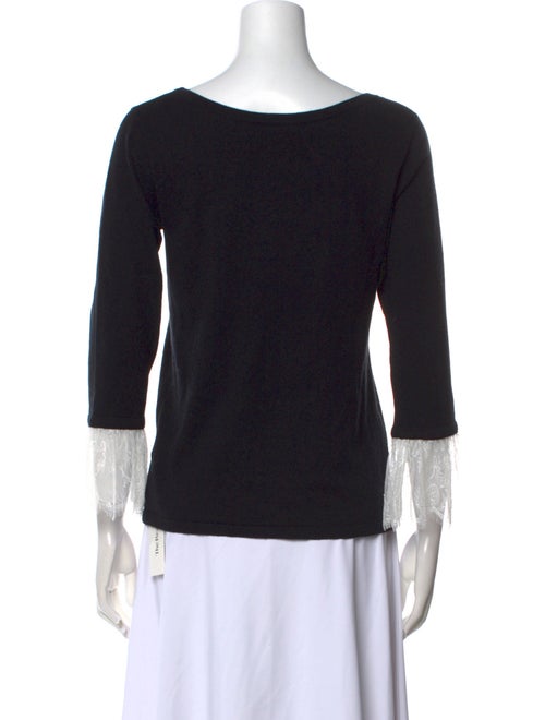 Agnes B. Wool Scoop Neck Sweater