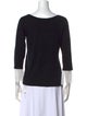 Agnes B. Wool Scoop Neck Sweater