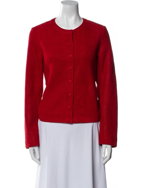 Agnes B. Lambskin Evening Jacket