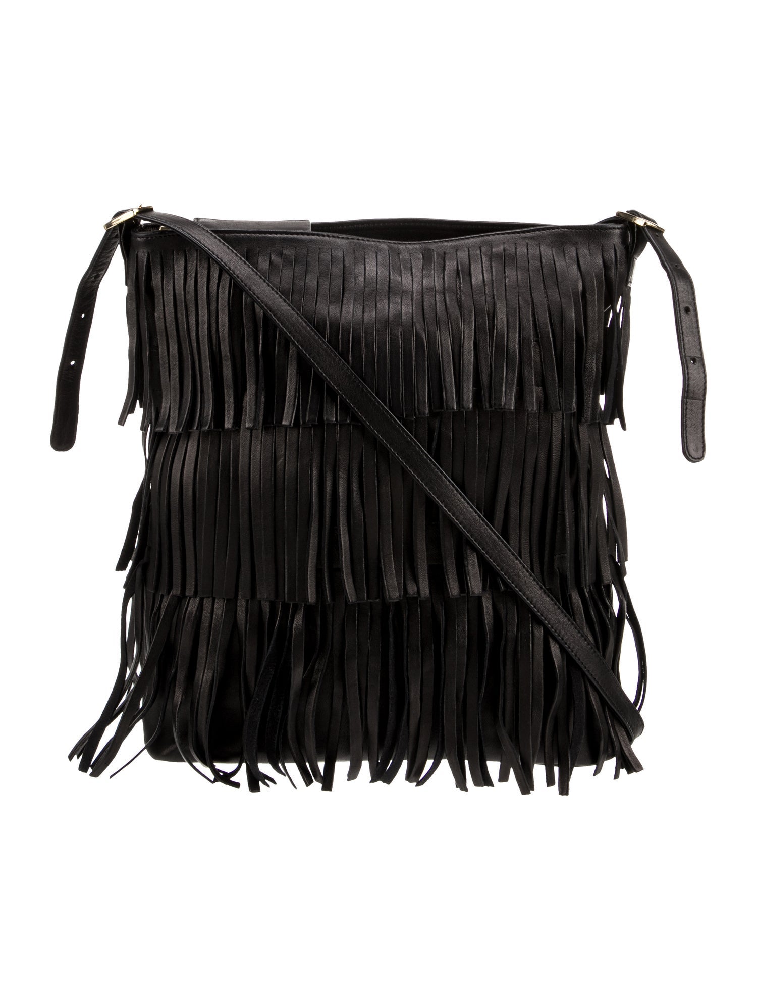 Agnes B. Leather Shoulder Bag