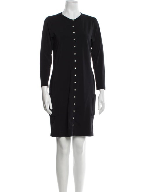 Agnes B. Crew Neck Mini Dress