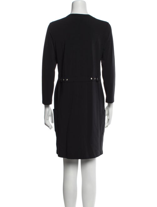Agnes B. Crew Neck Mini Dress