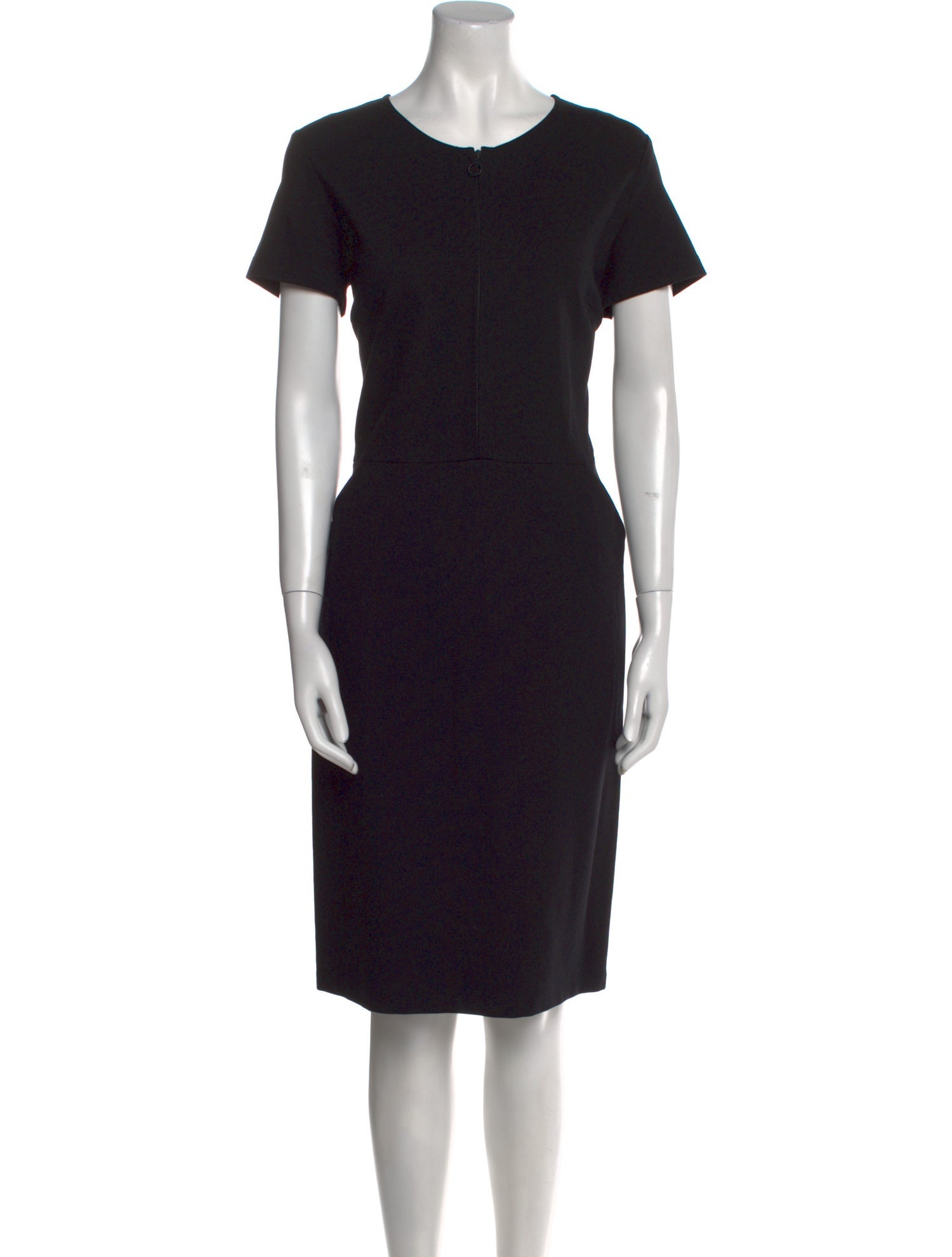 Agnes B. Crew Neck Knee-Length Dress