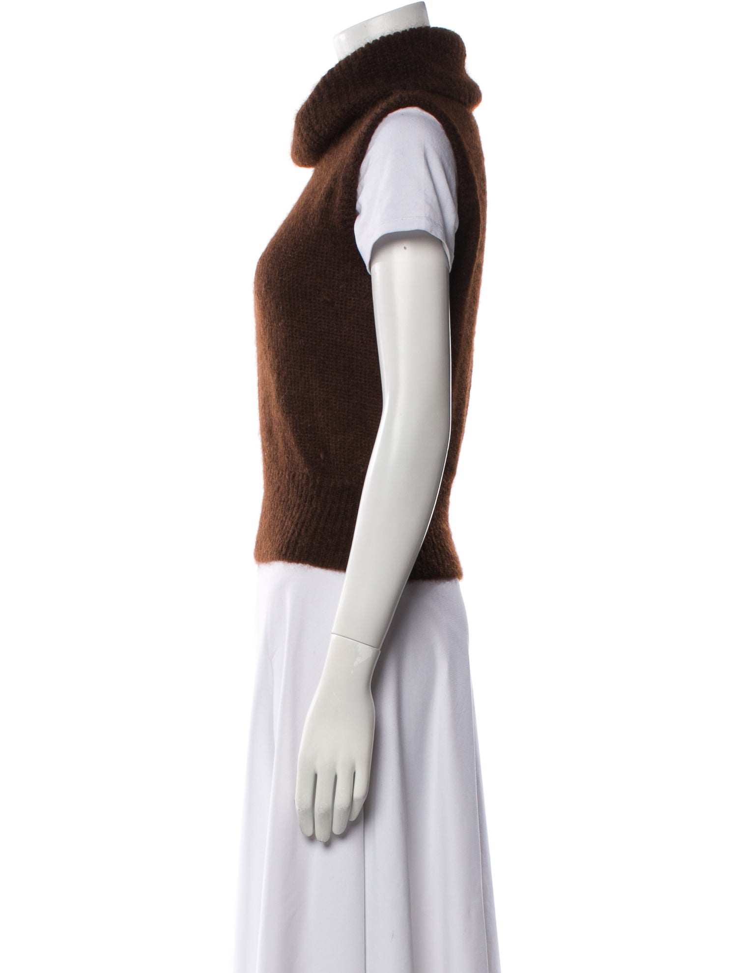 Agnes B. Mohair Turtleneck Sweater