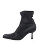 Agnes B. Satin Sock Boots