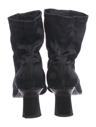 Agnes B. Satin Sock Boots