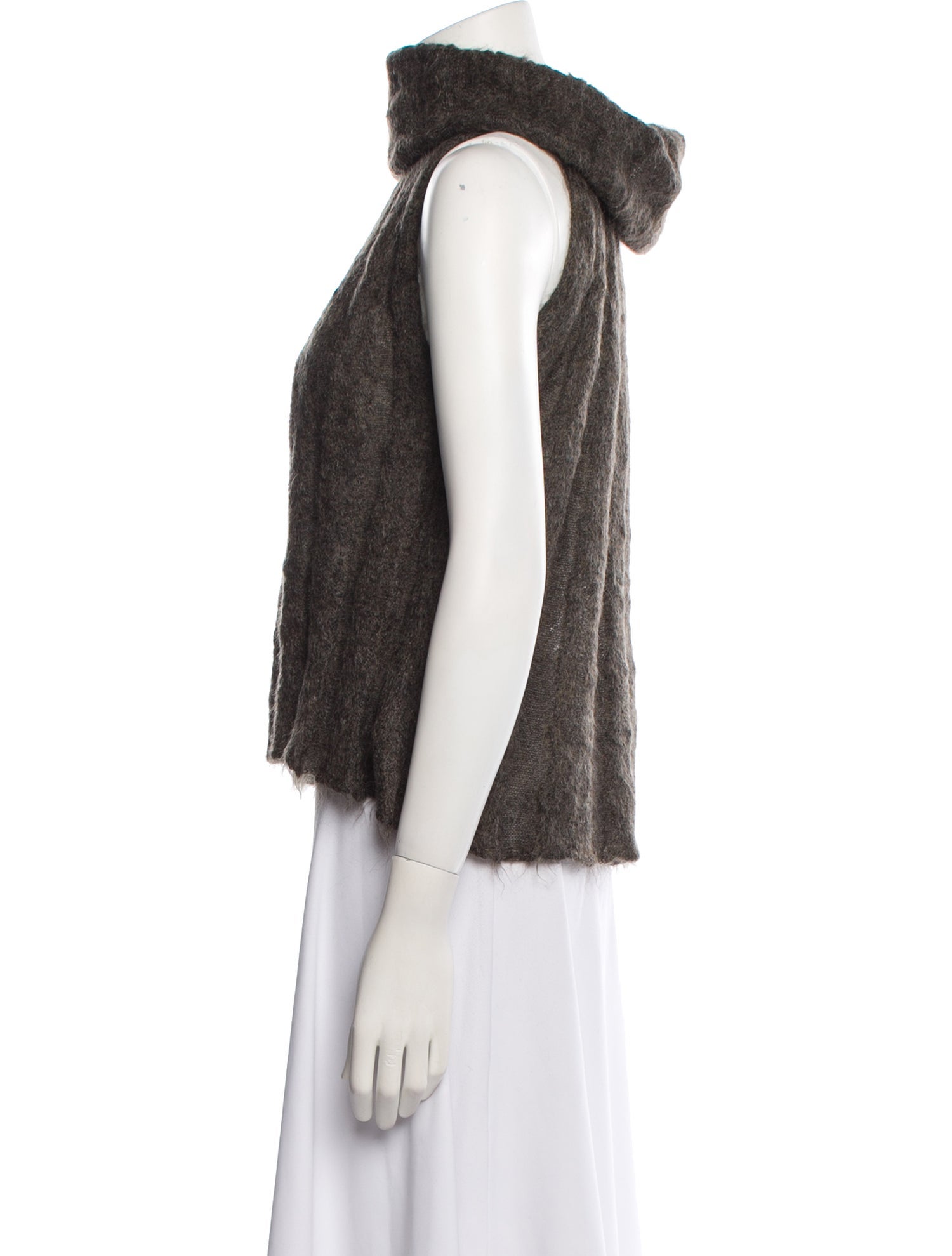 Agnes B. Mohair Turtleneck Sweater