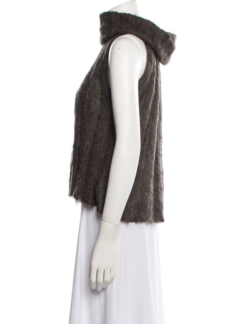 Agnes B. Mohair Turtleneck Sweater