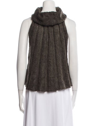 Agnes B. Mohair Turtleneck Sweater