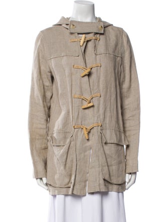Agnes B. Linen Utility Jacket