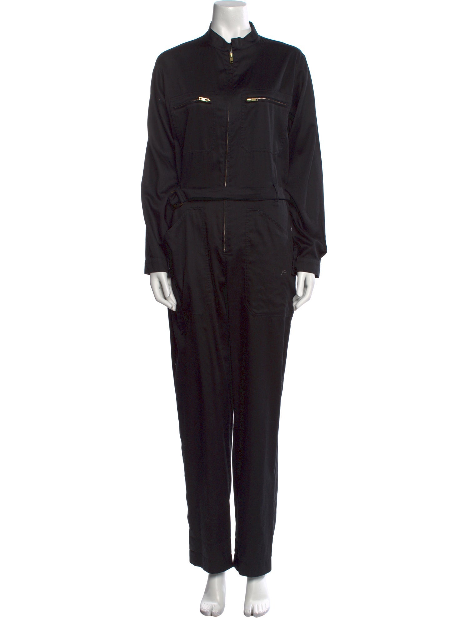 Agnes B. Mock Neck Jumpsuit