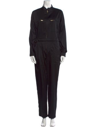 Agnes B. Mock Neck Jumpsuit