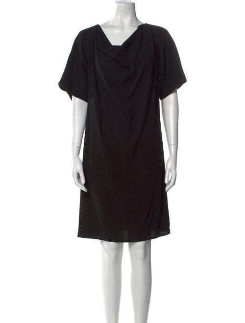 Agnes B. Cowl Neck Mini Dress