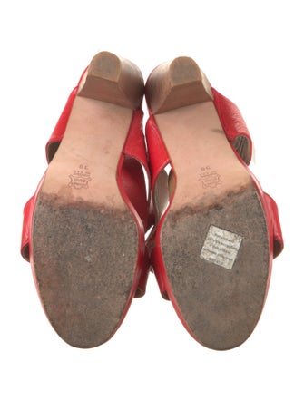 Agnes B. Leather Sandals