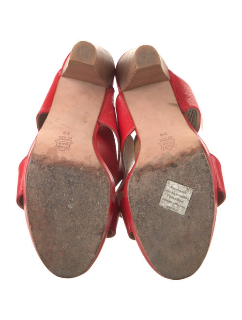 Agnes B. Leather Sandals