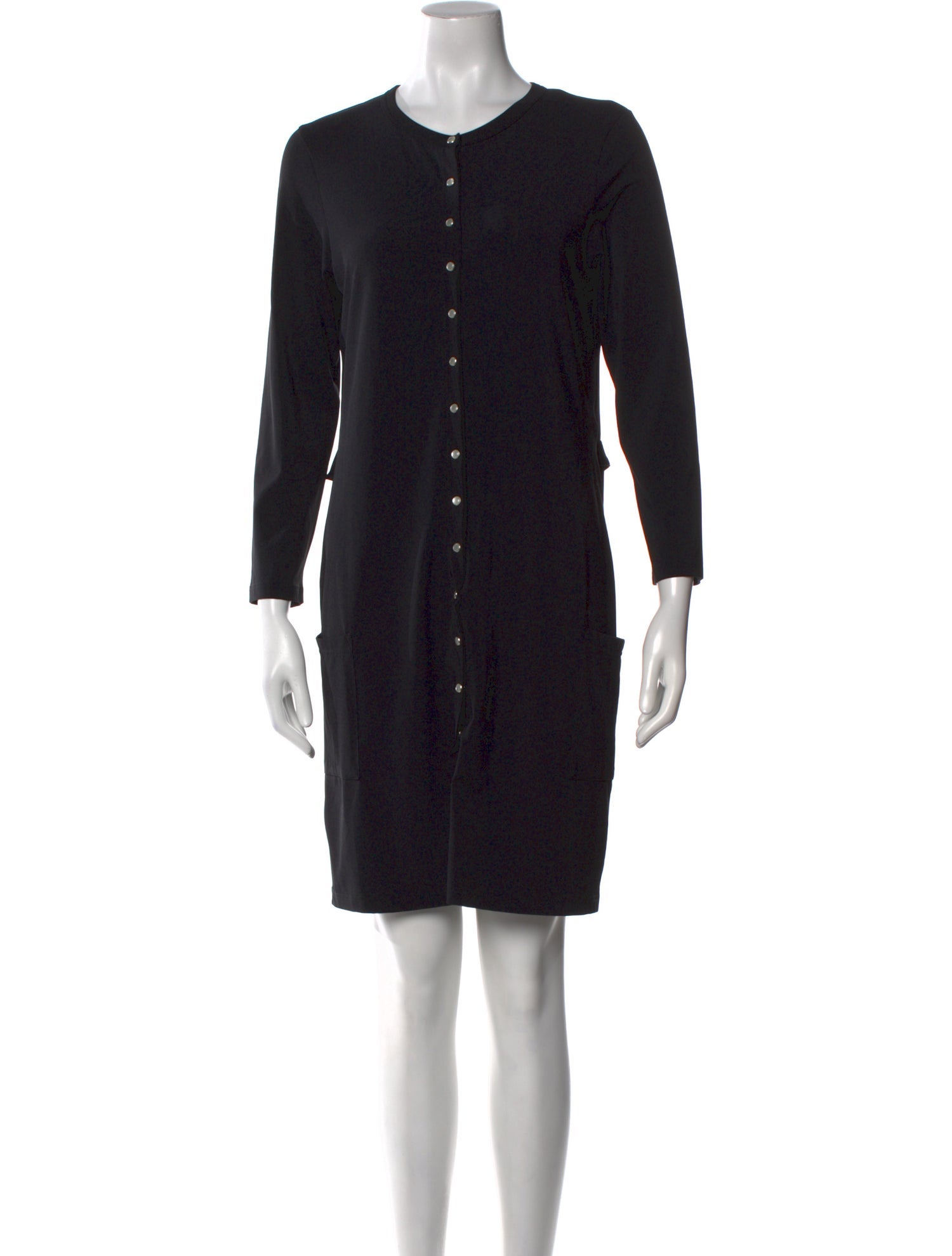 Agnes B. Crew Neck Mini Dress