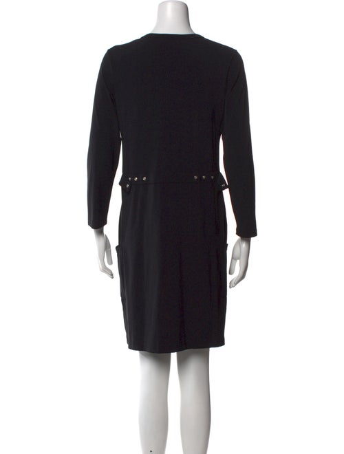 Agnes B. Crew Neck Mini Dress