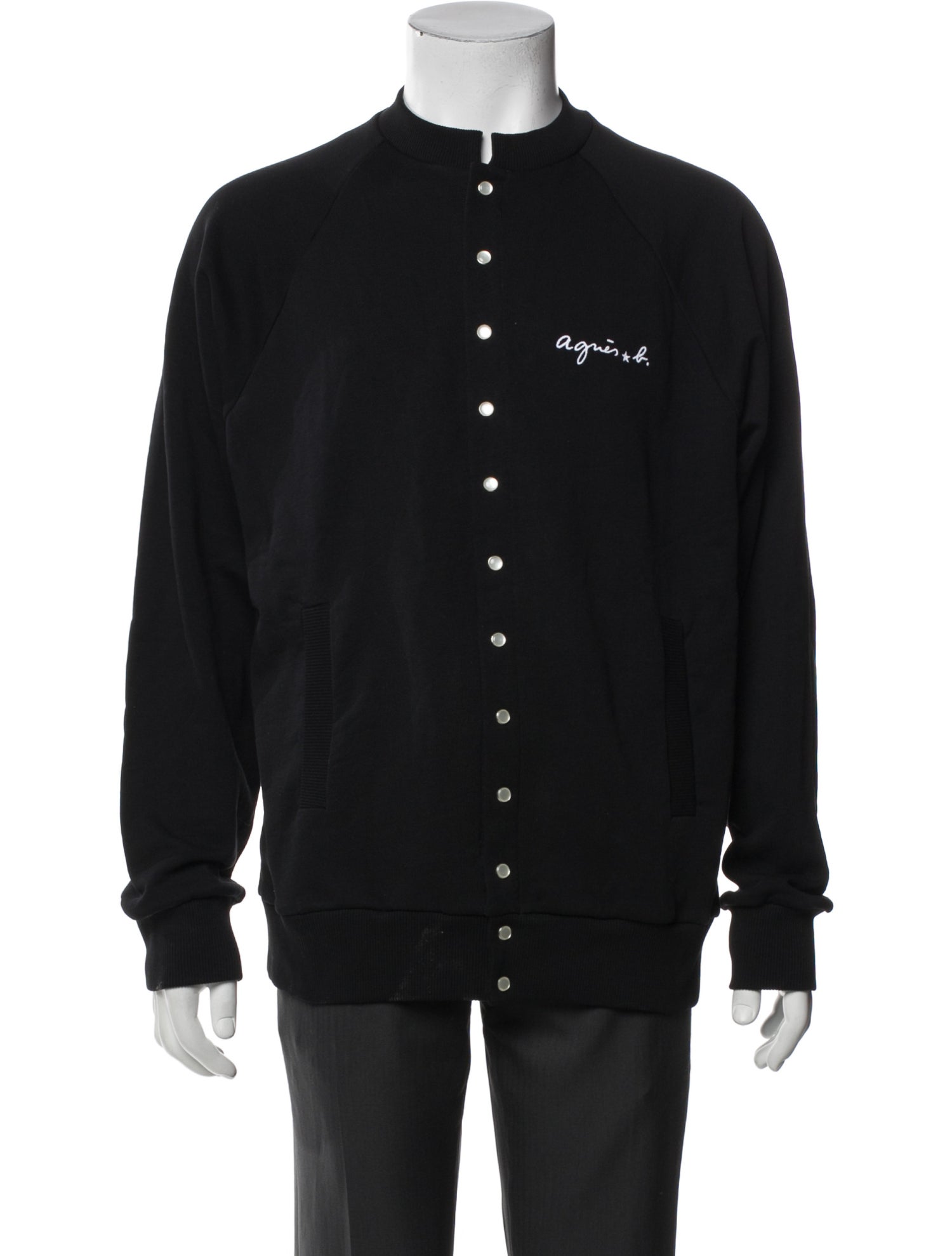 Agnes B. Graphic Print Bomber Jacket